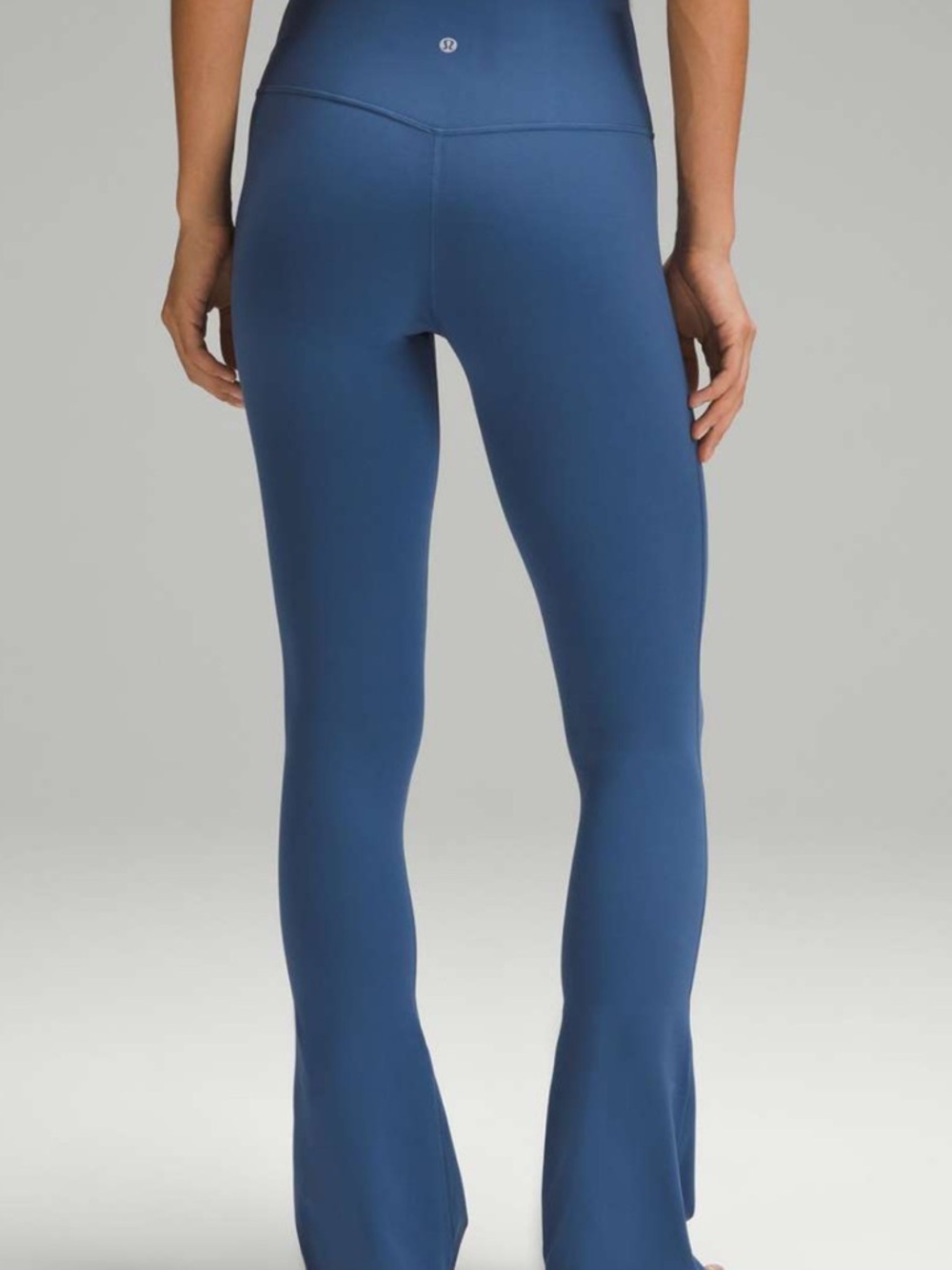 lululemon athletica Slate Blue Flare Leggings